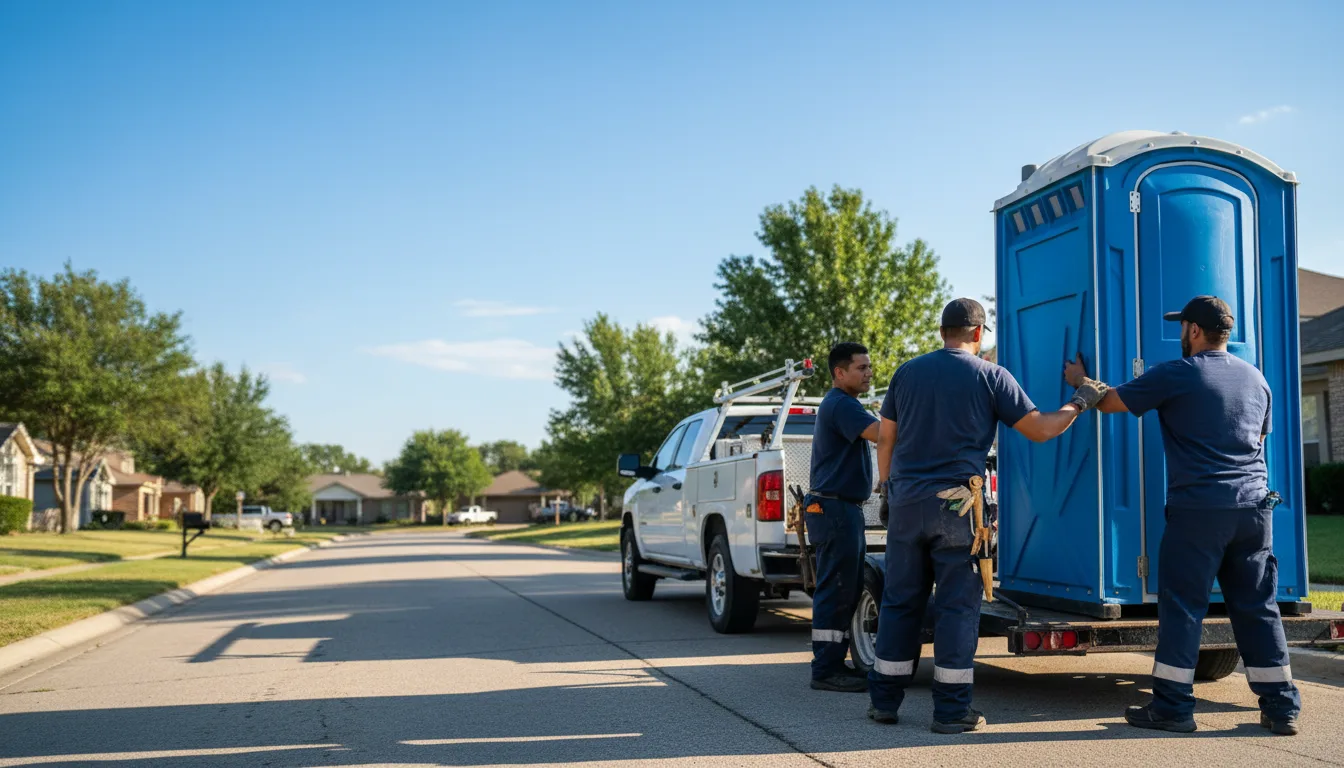 Portable Toilet Rental in Shelby, AL near me